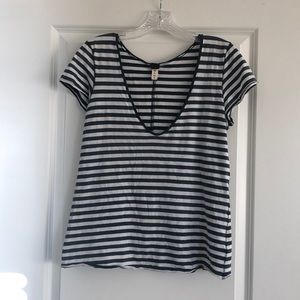 Free People Striped T-Shirt